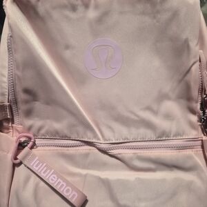 Lululemon Athletica Light Pink Backpack